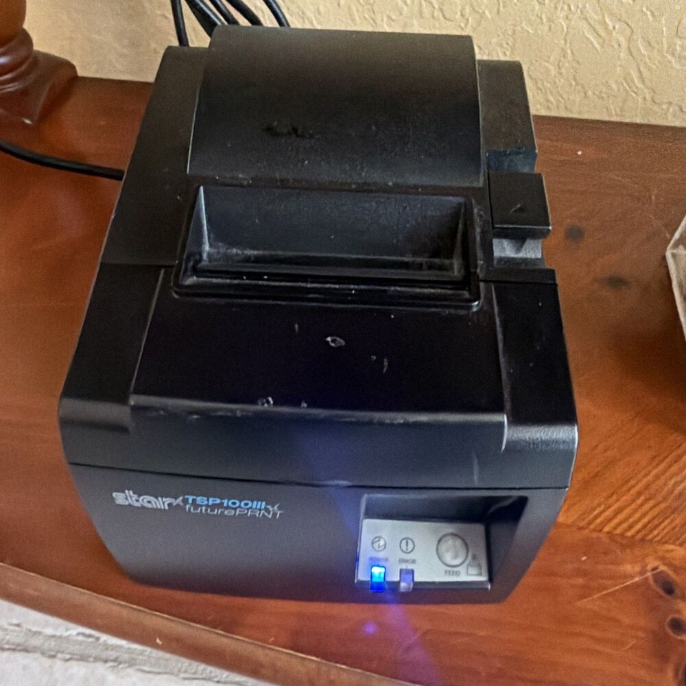 Star TSP100III Thermal POS Receipt Printer USB Auto-Cutter 3.13in TSP100